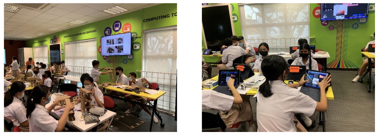 Coding lessons for Lower Secondary students during Project Work